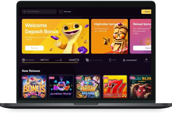 Zoome Casino Desktop